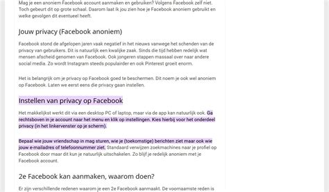 facebook aanmaken anoniem|Anoniem deelnemen aan een Facebook